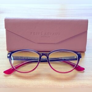 +0.00 Blue Light Glasses - includes case- Brand: Prive Revaux - Style: "Focused”